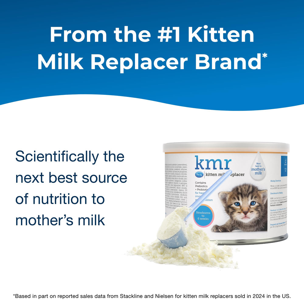 PetAg KMR mixing process showing easy-to-digest formula preparation