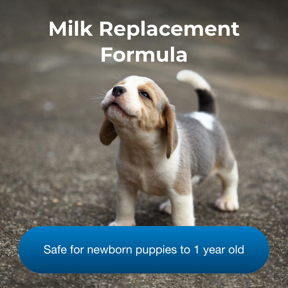 PetLac resealable Tetrapak packaging keeps formula fresh for multiple puppies.