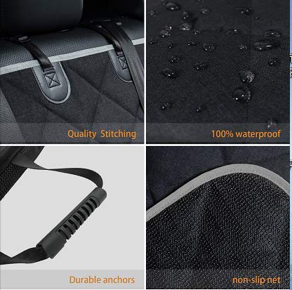 Petalage seat anchors and safety belt openings help secure coverage during journeys.
