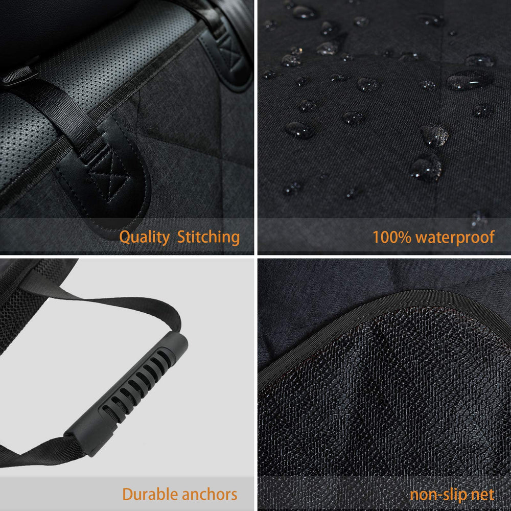Petalage waterproof bench cover easy to clean after muddy adventures.