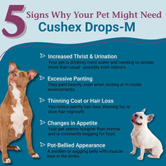 PetAlive Cushex Drops-M dropper enables easy dosing for pets.