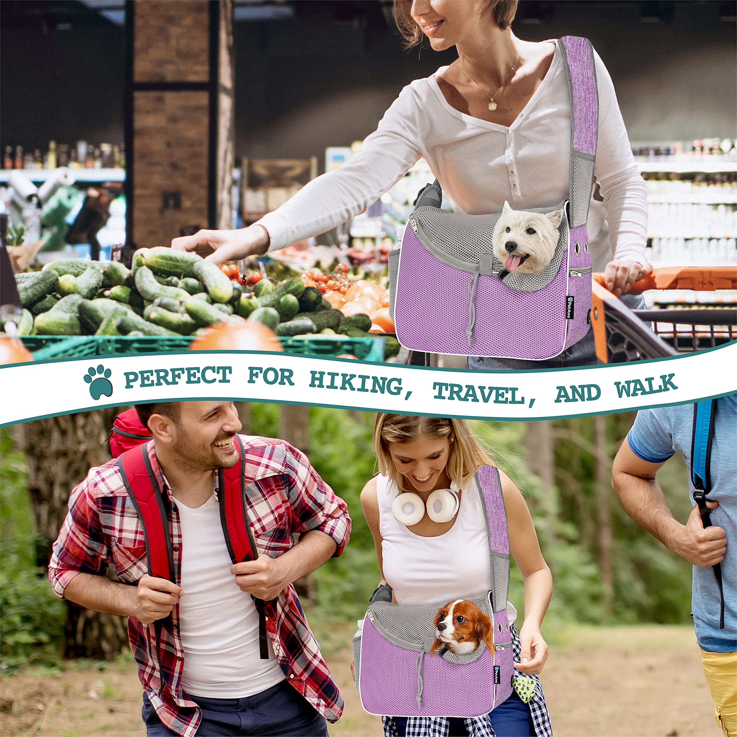 PetAmi back pocket stores treats, phone, and keys.