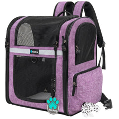 PetAmi Dog Backpack Carrier interior view with ample room for pets.