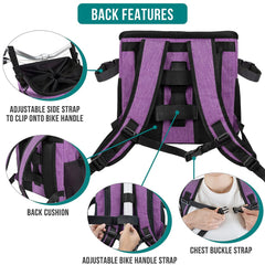PetAmi interior safety leash prevents pet jumping during rides.