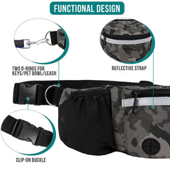 PetAmi dog fanny pack large front pocket stores treats and essentials.