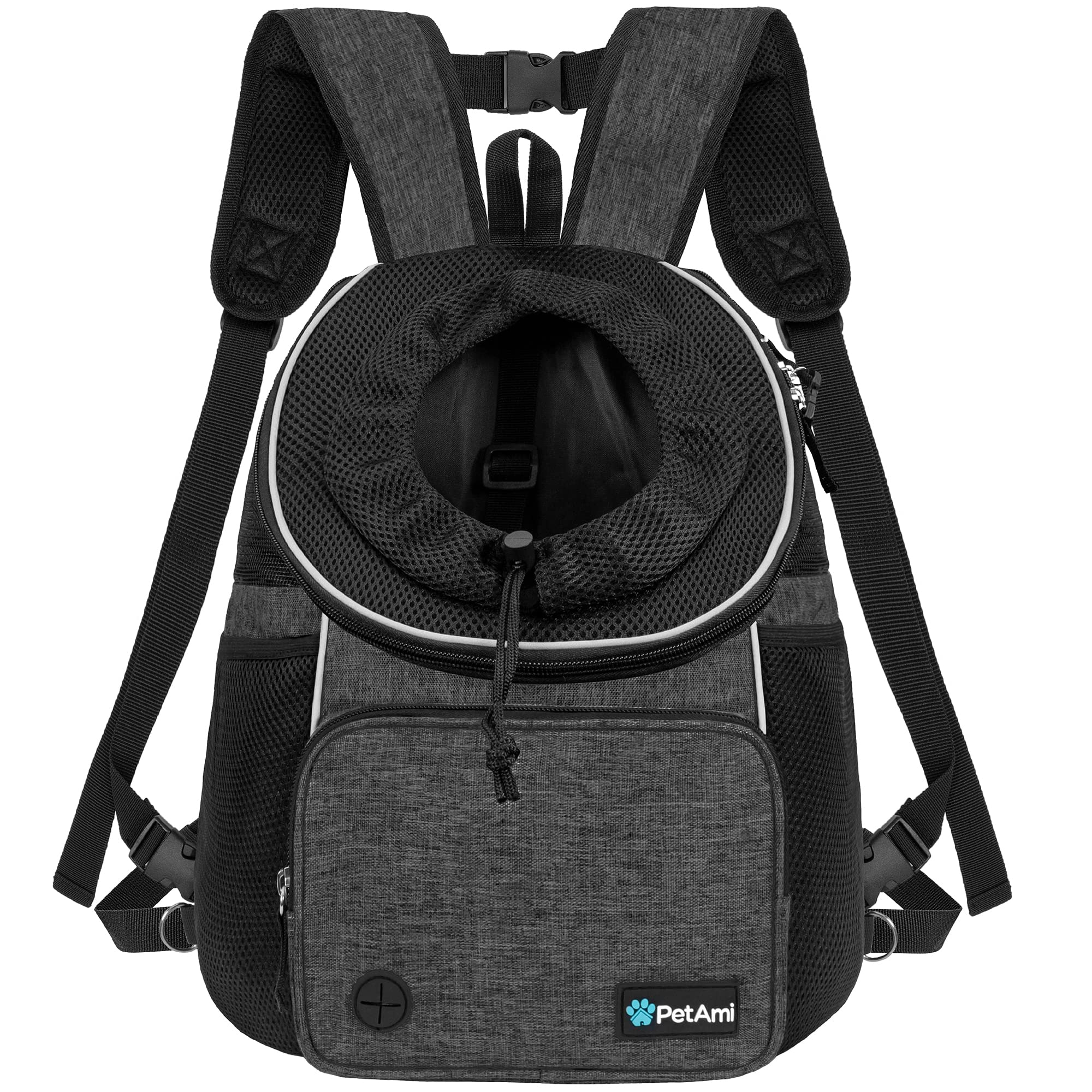 PetAmi front carrier for dogs and cats keeps your pet close during outdoor adventures