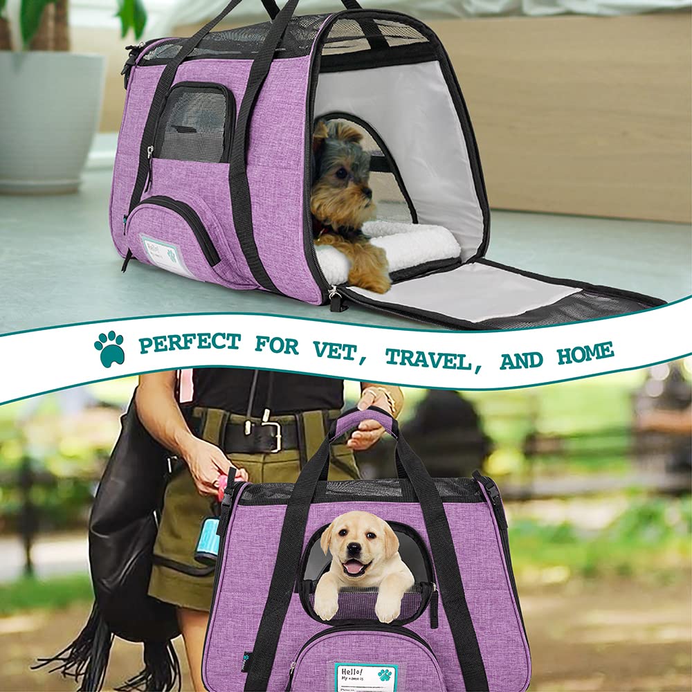 PetAmi front zip pocket stores pet items and essentials