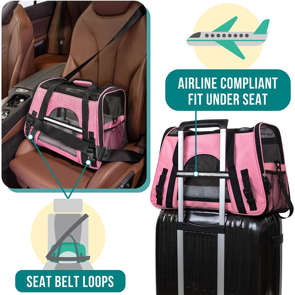 PetAmi safety buckle zippers support harness attachment