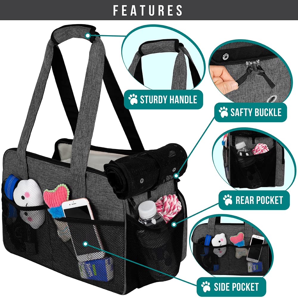 PetAmi secure safety strap keeps your pet safely in place.