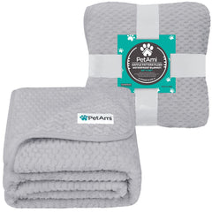 PetAmi leakproof sofa protector blanket guards your couch during pet lounging.