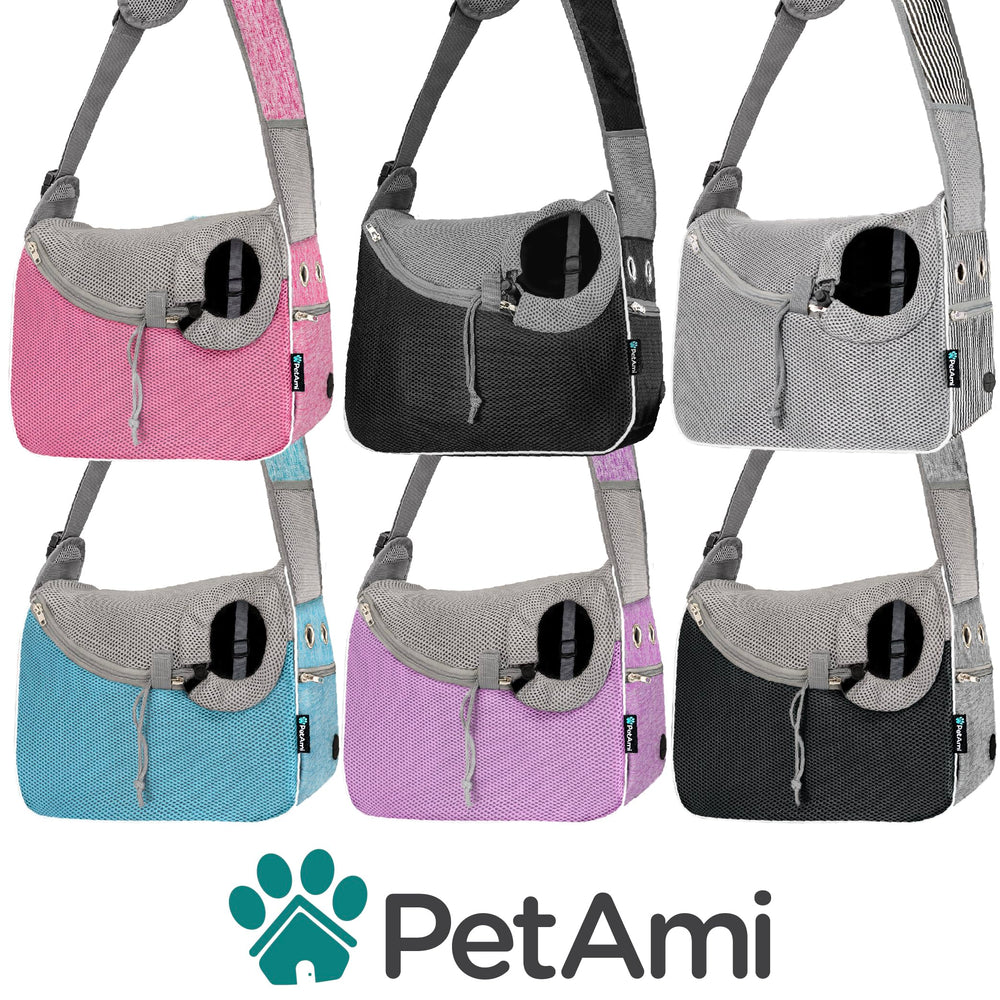 PetAmi padded shoulder strap provides comfortable wear on trips.