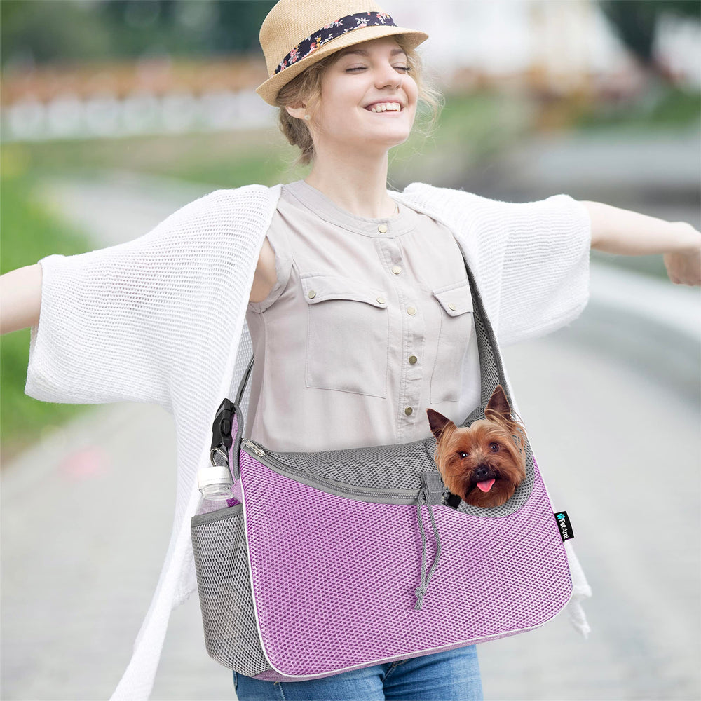 PetAmi poop bag dispenser pocket keeps essentials handy.