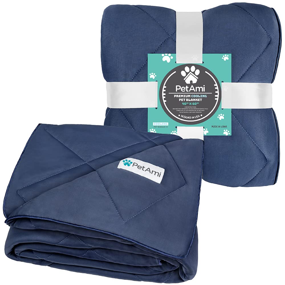 PetAmi blanket used in car as a lightweight seat cover for pets.