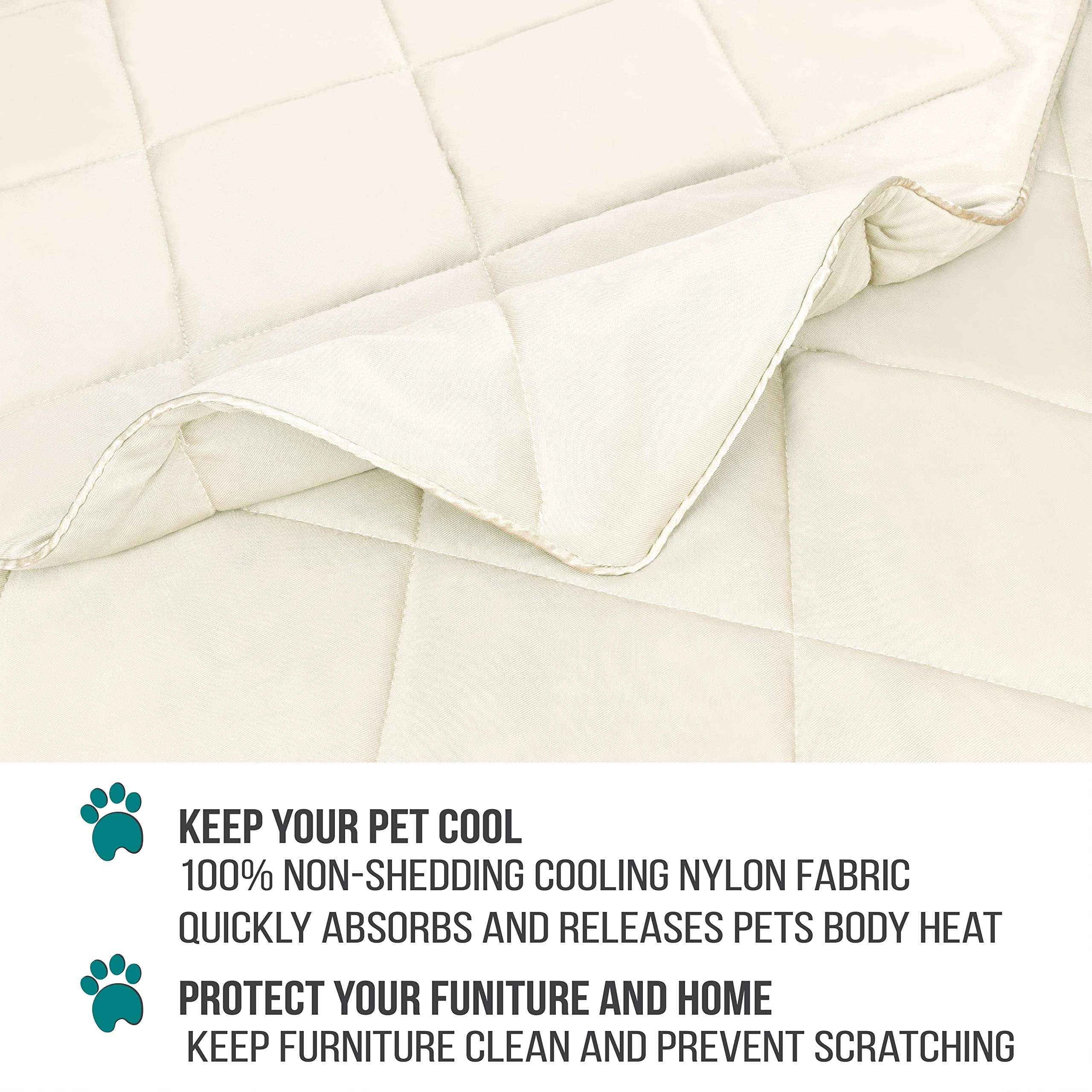 PetAmi Premium Cooling Blanket protecting-furniture helps reduce fur.