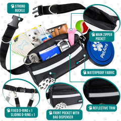 PetAmi reflective trim belt improves visibility for safe running.