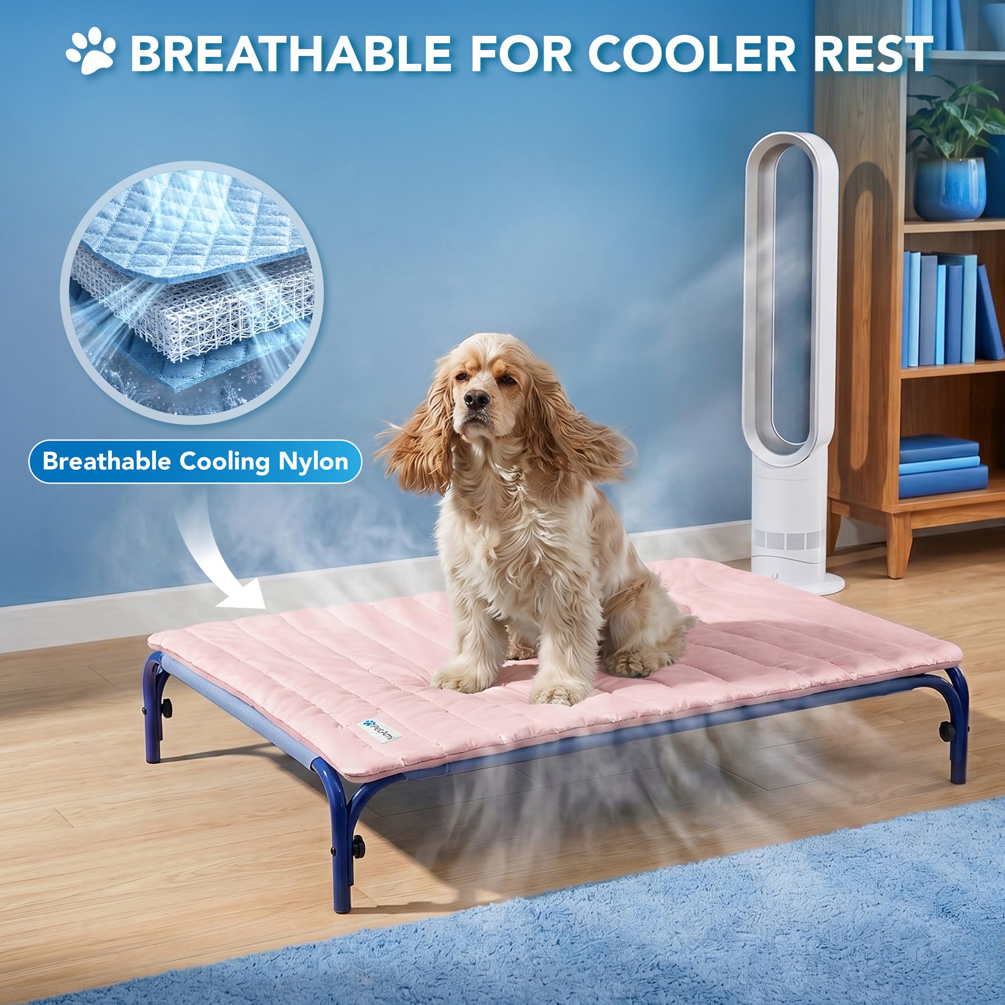 PetAmi reversible cooling mat offers year-round comfort