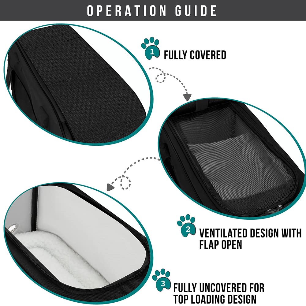PetAmi safety buckles and harness attachment prevent escapes