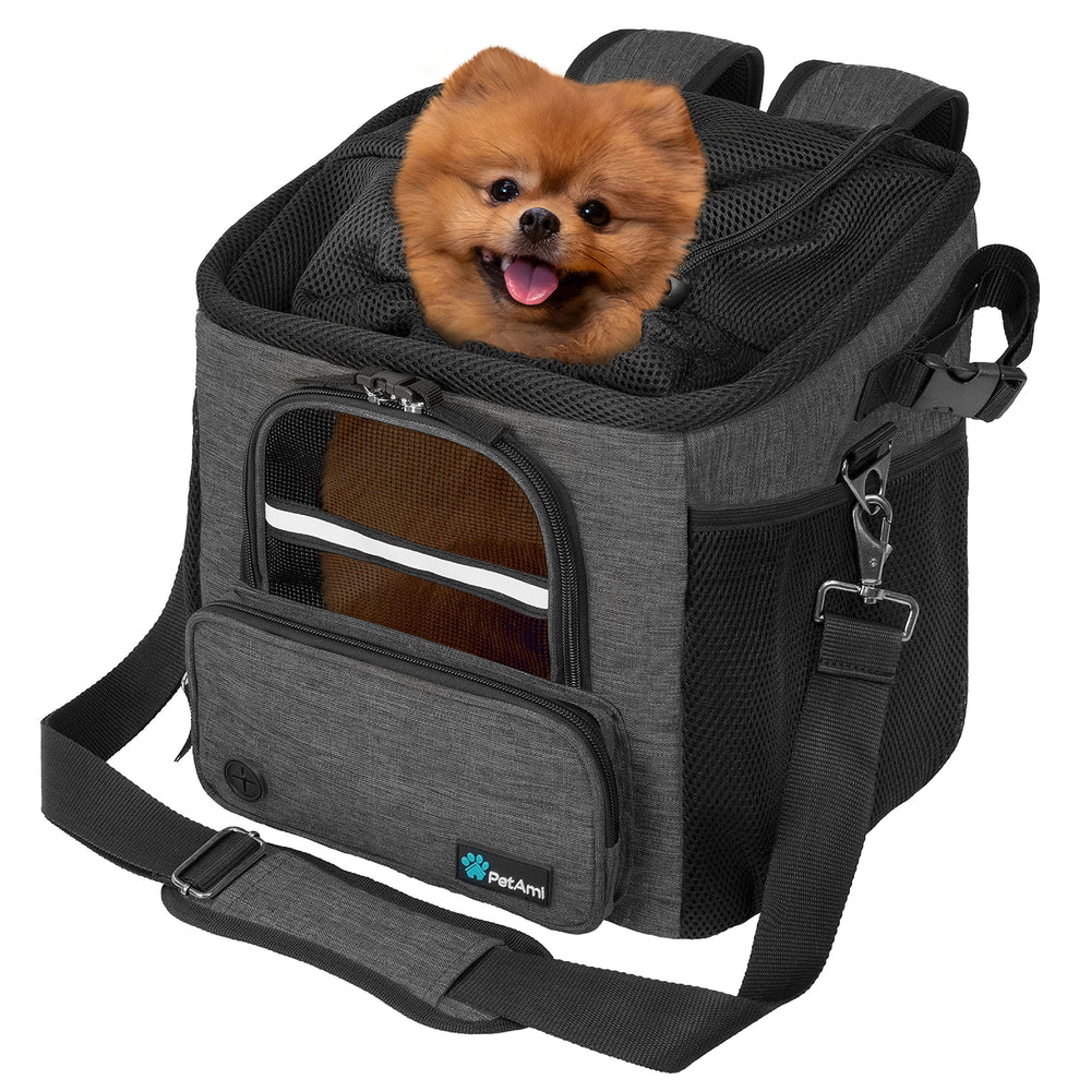 PetAmi sherpa bedding keeps pets cozy during rides.