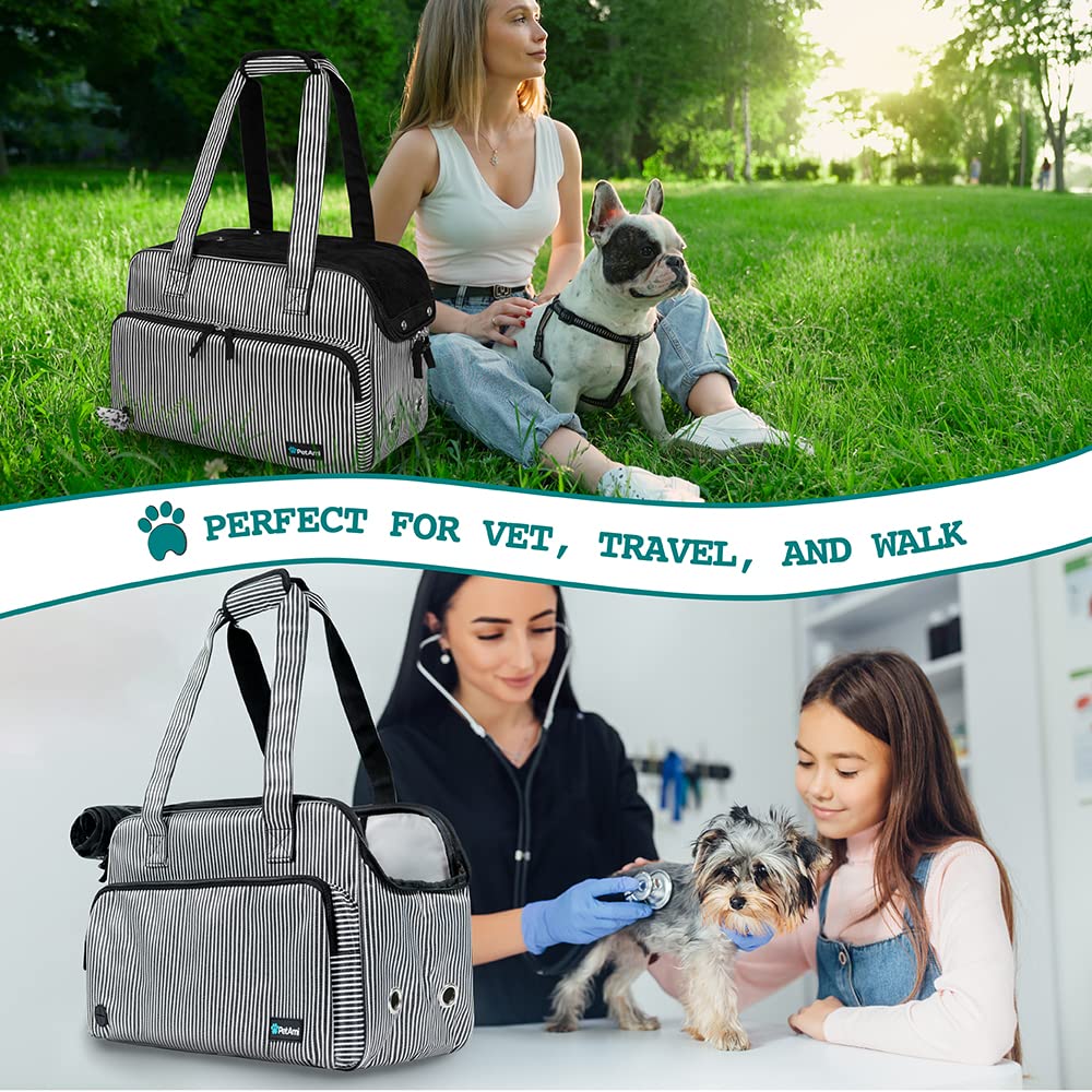 PetAmi carry strap for comfortable hand or shoulder transport