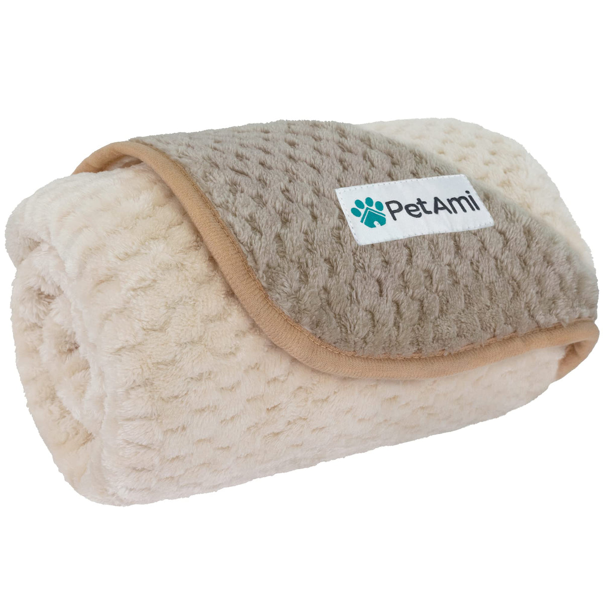 PetAmi waterproof dog blanket flatlay showing practical, leakproof couch cover