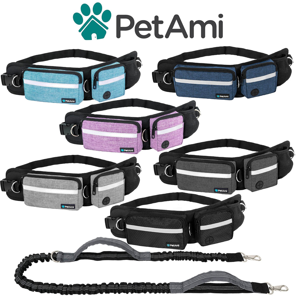 PetAmi zippered compartments keep keys, phone, and treats secure