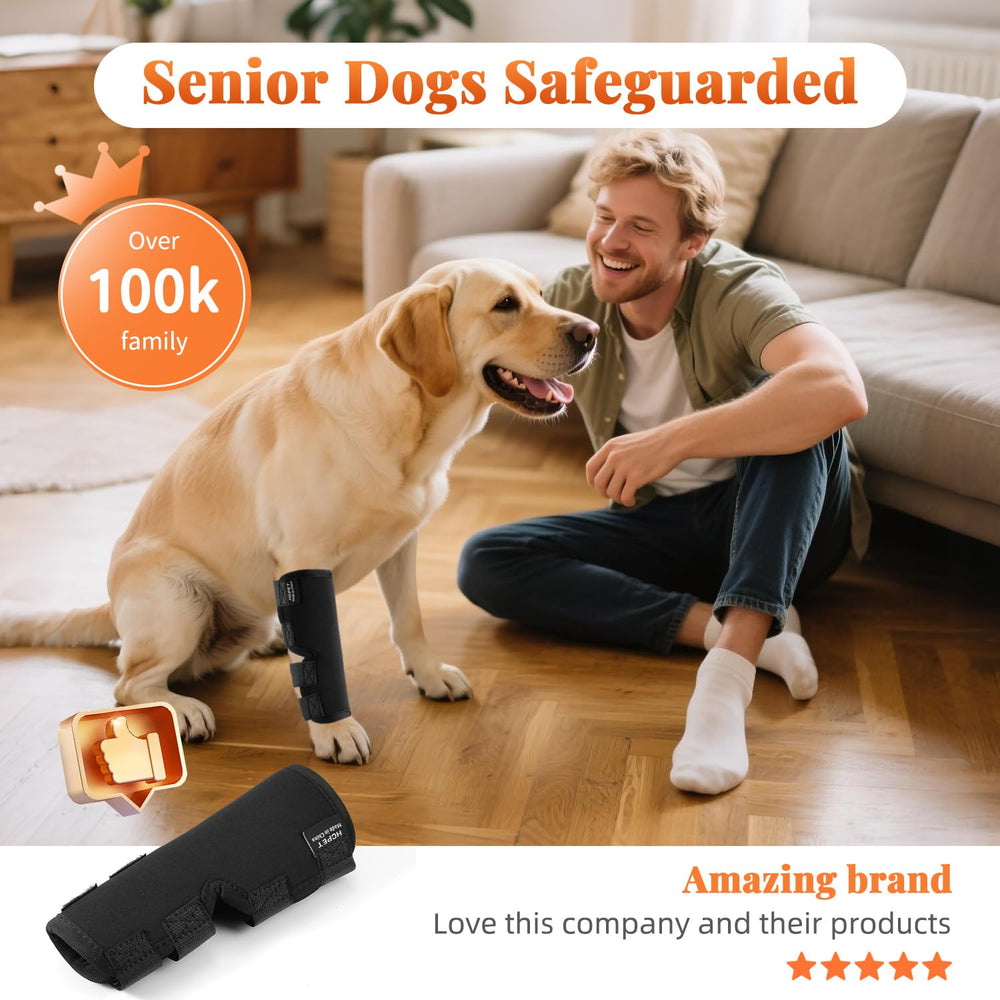 Petanims leg wrap protects hot spots and reduces irritation