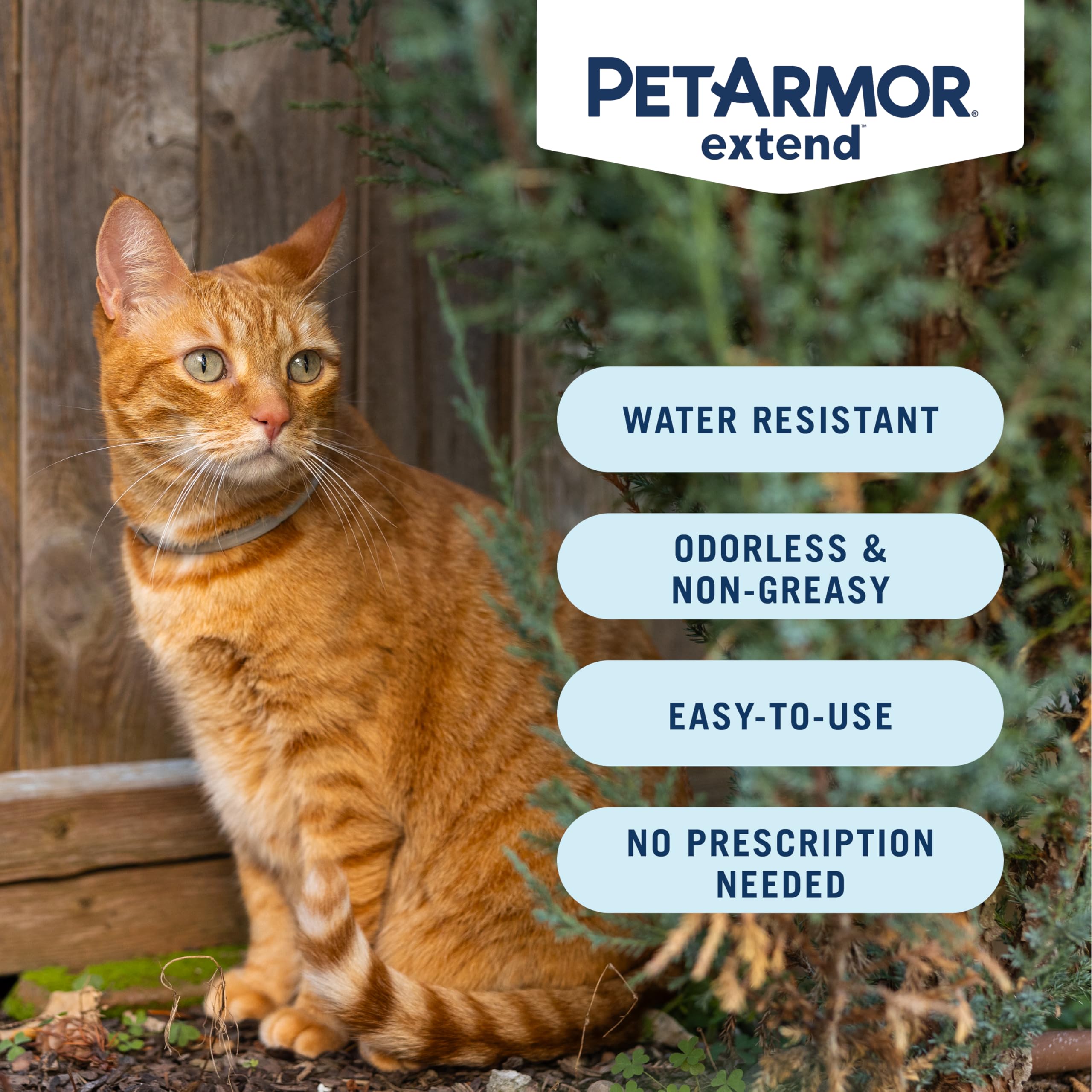 Label highlights imidacloprid and flumethrin ingredients on the collar.