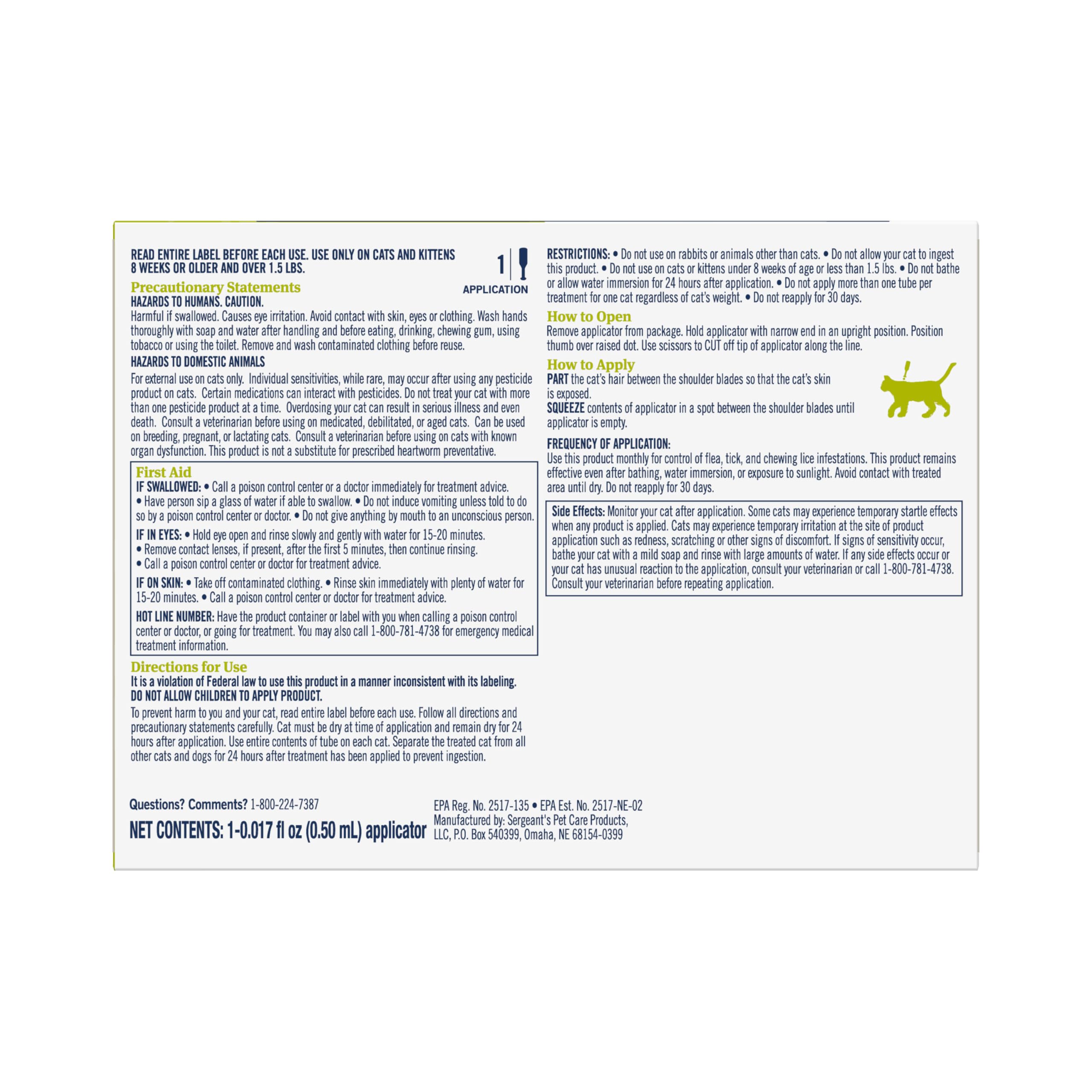 PetArmor Plus helps reduce flea and tick risk for your cat and home.