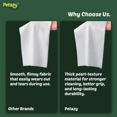 Petazy chamomile scent wipes deodorize subtly while soothing sensitive skin