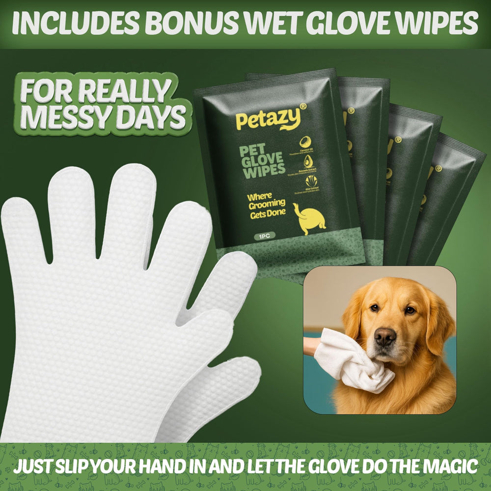 Petazy Wipes Hypoallergenic formula gentle on skin while neutralizing odors at the source