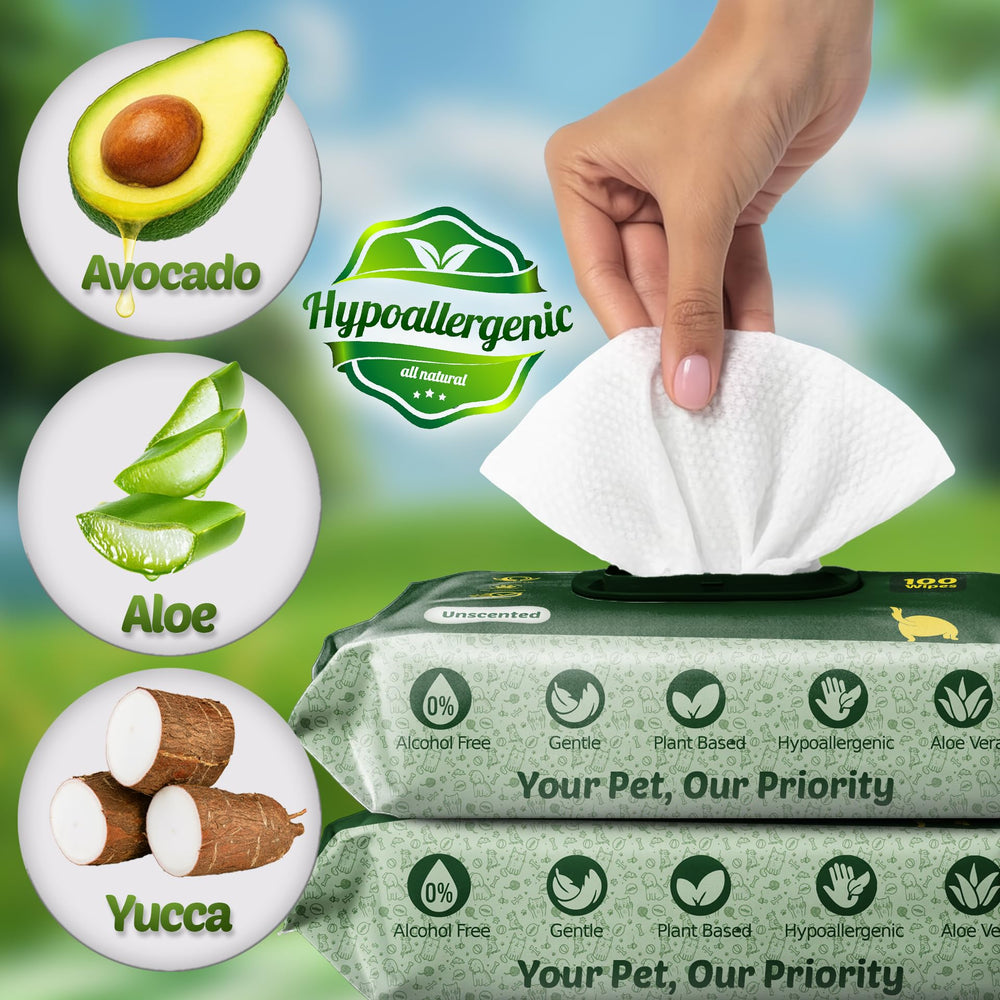 Petazy Wipes paws-face-coat, convenient all-in-one wipe for muddy paws and messy moments
