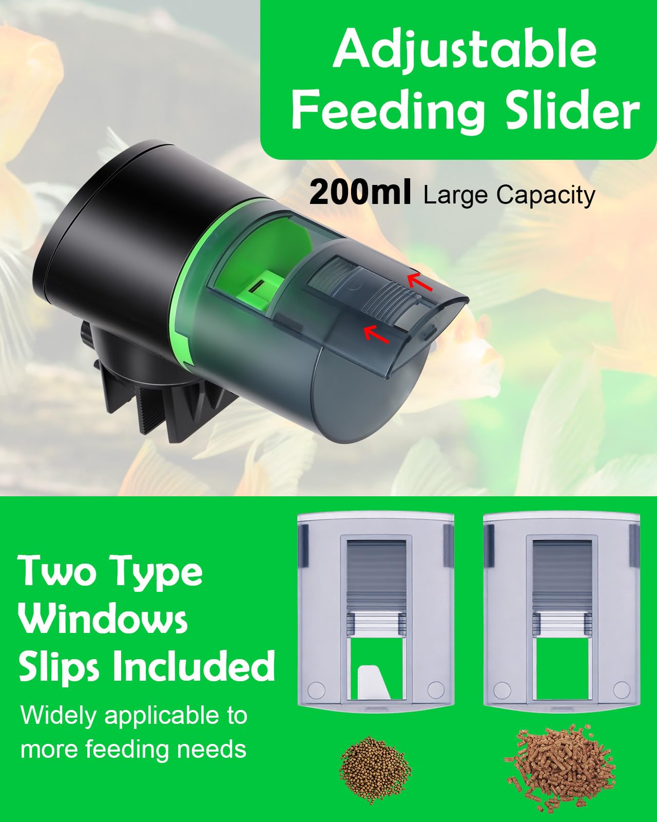 Petbank CY-019 top view emphasizes straightforward controls and feeding window