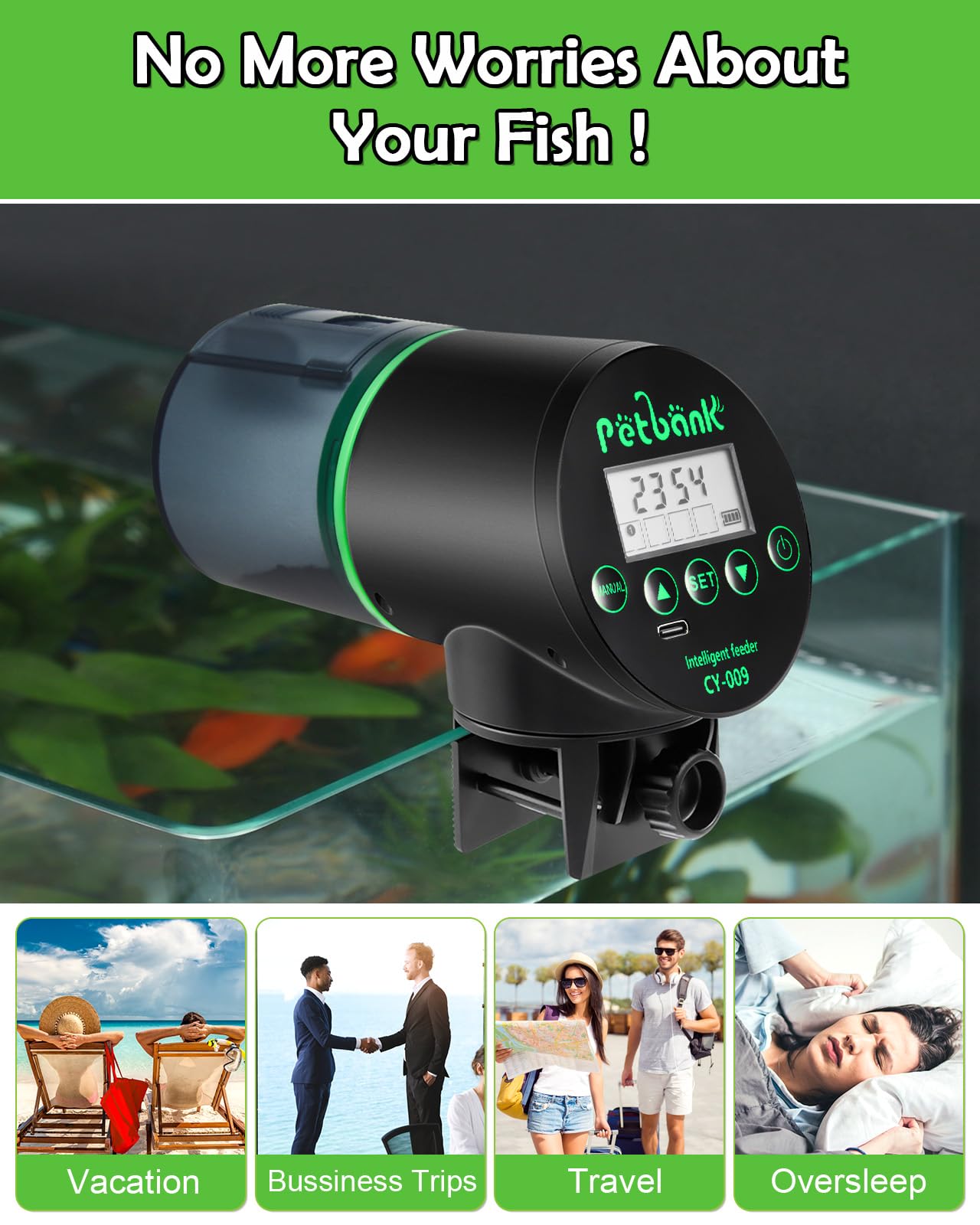 Petbank lid adhesive mount offering an alternate setup