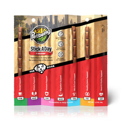 PETBEING Stick a Day digestive-support chew aids digestion in daily snacking.