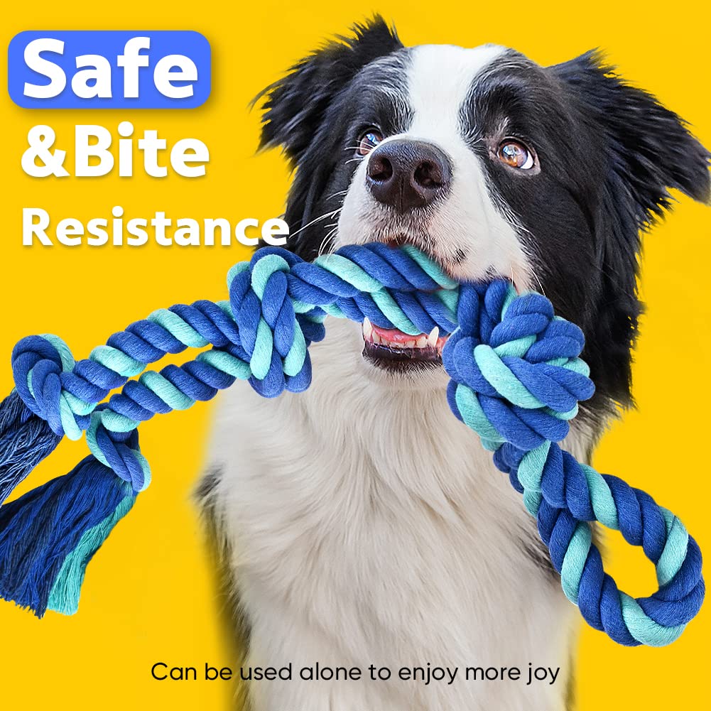 Petbobi Bungee Dog Toy tool-free setup for quick backyard fun.