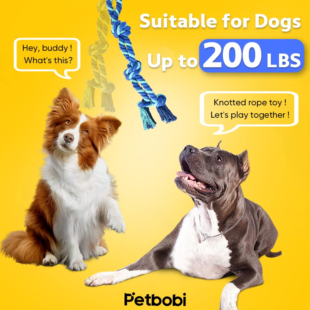 Petbobi Bungee Dog Toy features weather-resistant components for all-season use.