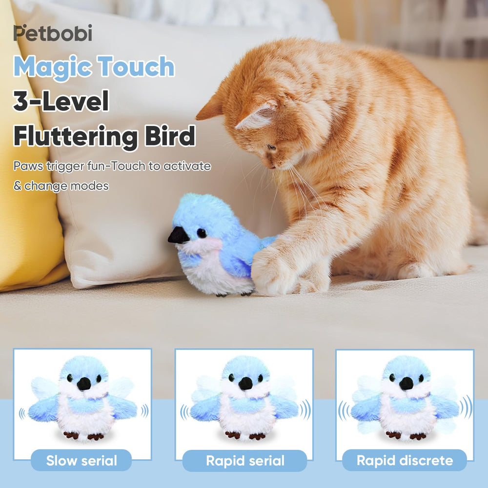 Petbobi toy features reinforced stitching for durability.