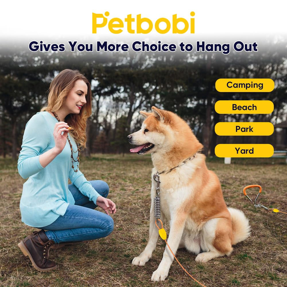 Petbobi PVC coated cable resists weather and wear