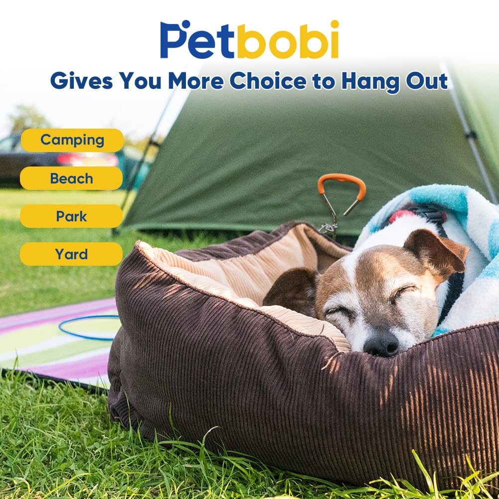 Petbobi PVC-coated cable resists weather and chewing for all-season use
