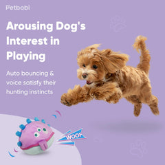 Petbobi realistic barking sounds encourage active play and owner interaction