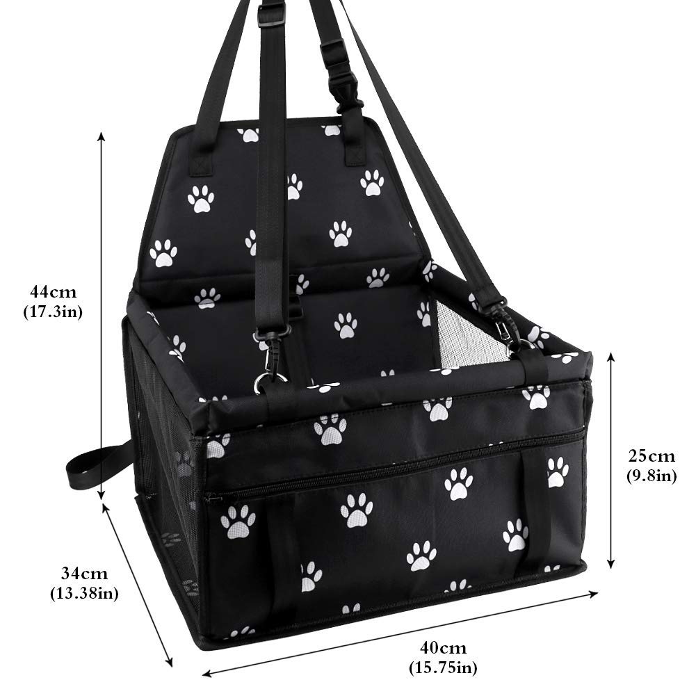 Water-resistant Oxford fabric of Petbobi booster seat for easy cleaning.