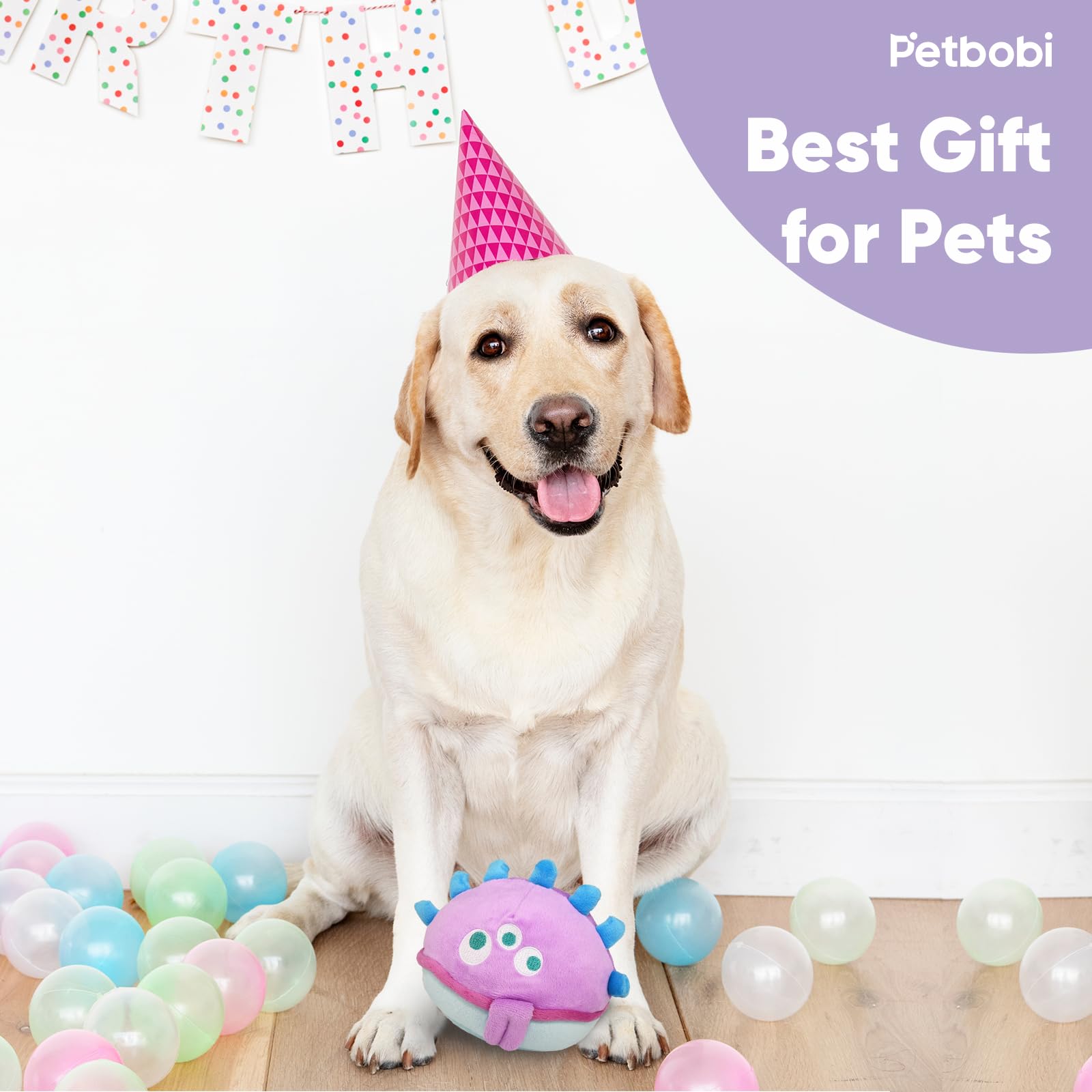 Petbobi size suited for small to medium dogs for versatile play