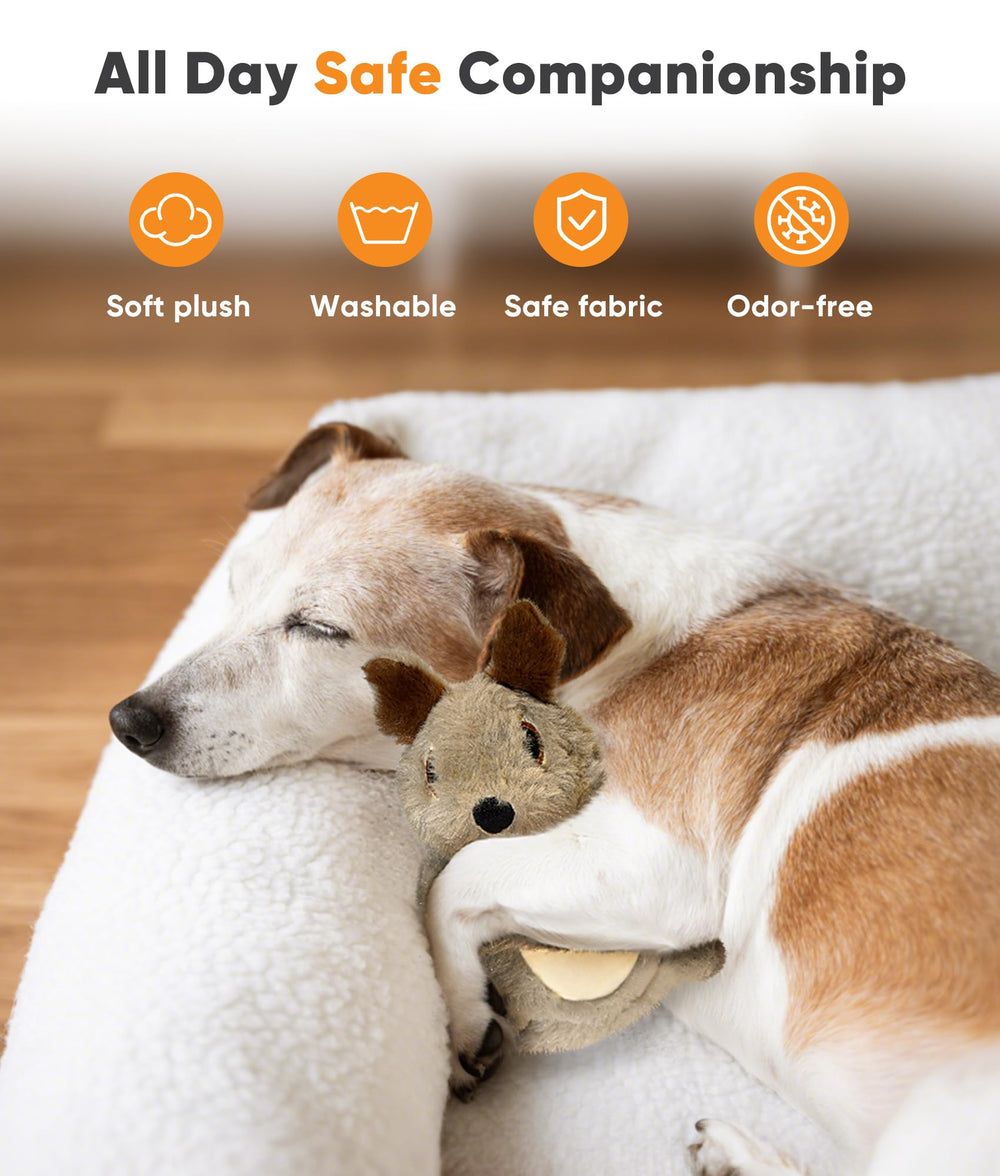 Petbobi Squeaky Dog Toy – durable stitching for lasting play.