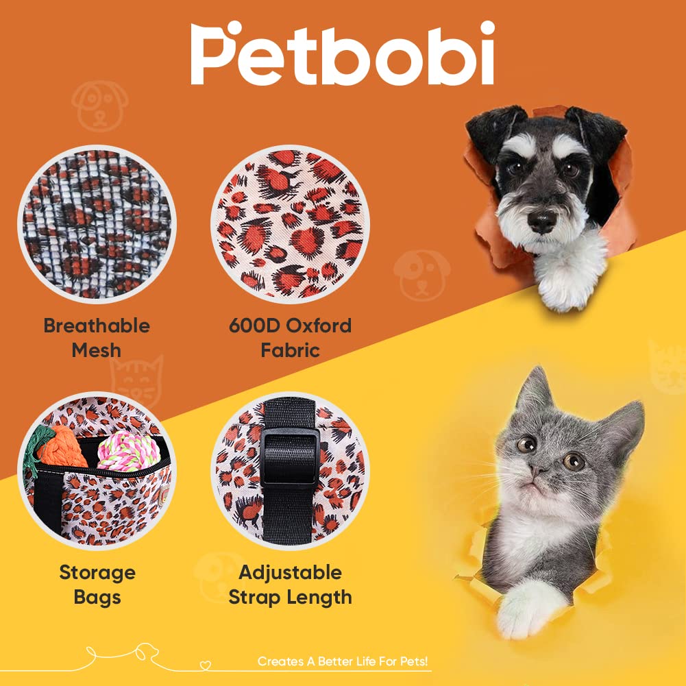 Petbobi water-resistant Oxford fabric guards against spills and messes
