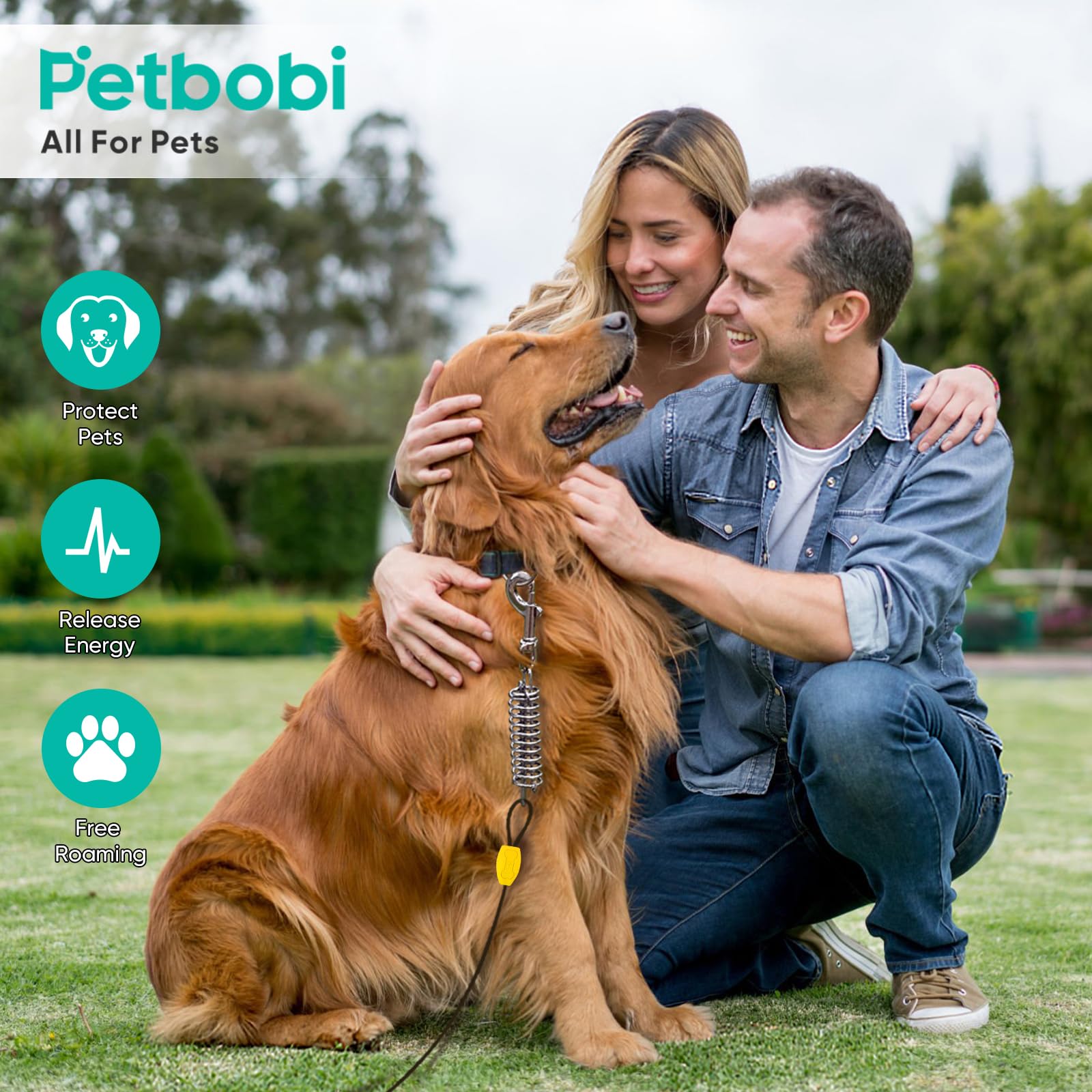 Petbobi setup is ideal for yard, camping, and beach adventures.
