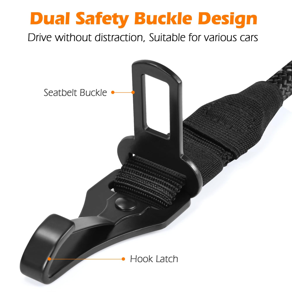 PetBonus 360 swivel prevents tangling as dogs move freely during trips.