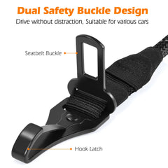 PetBonus 360 swivel prevents tangling as dogs move freely during trips.