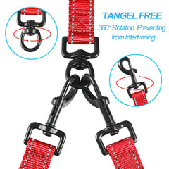 PetBonus leash showing four padded handles for comfort during walks