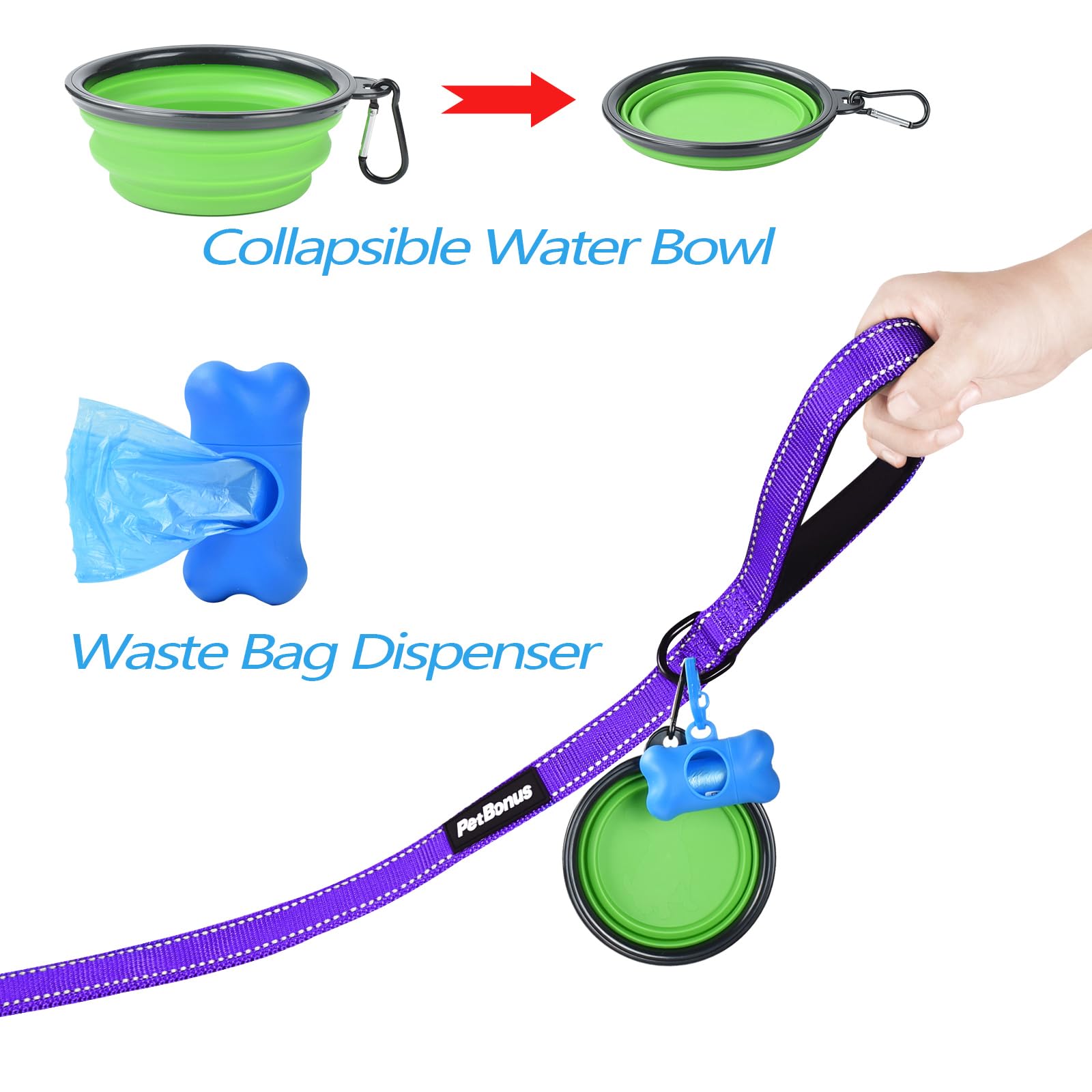 PetBonus waste bag dispenser keeps walks tidy and ready