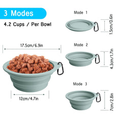 PetBonus durable silicone bowl close-up highlighting BPA-free material.